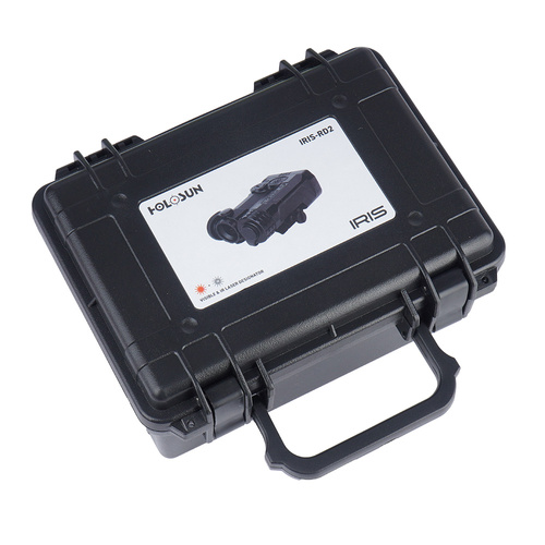 Holosun - Iris-2 лазерний цілевказівник - Алюміній - Червоний/ІЧ лазер - Чорний - IRIS-RD2