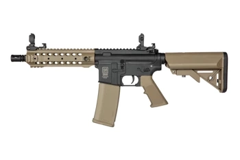 Specna Arms - Репліка електричного карабіна SA-F01 FLEX - Half-Tan - SPE-01-034209