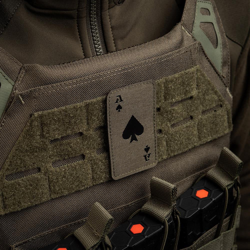 M-Tac - нашивка туз пік - 500D Cordura - Ranger Green / Black - 51109232