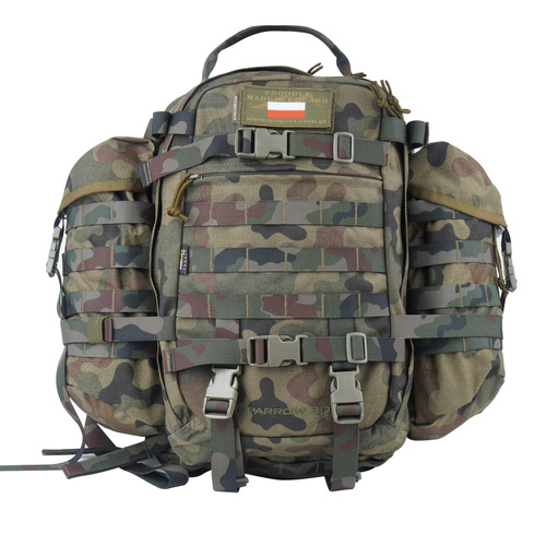 WISPORT - Рюкзак Sparrow 30 II з двома боковими кишенями - 30 + 10 л - Wz. 93
