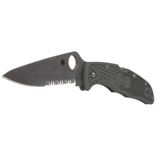 Складаний ніж Spyderco - Endura® 4 FRN Foliage Green SpyderEdge - C10PSFG