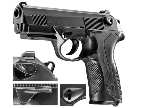 Umarex - Репліка пістолета ASG Beretta PX4 Storm - Пружина - чорна - 2.5198