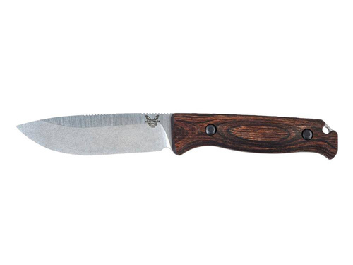 Benchmade - Мисливський ніж Saddle Mountain Skinner - CPM-S30V - Drop Point - Шкіряні піхви - 15002.
