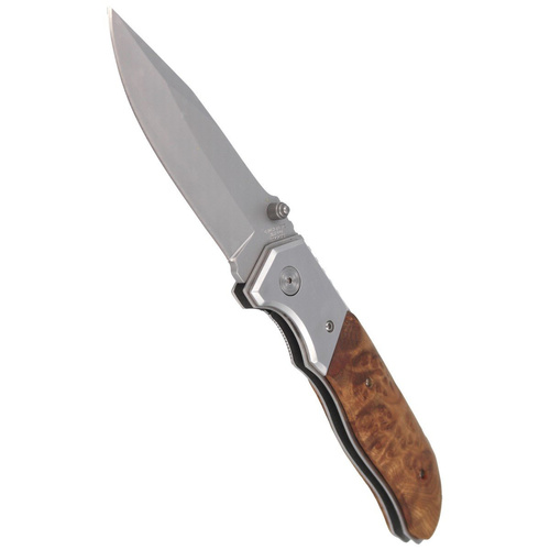 Herbertz - Walnut Folder Clip Point - 232313