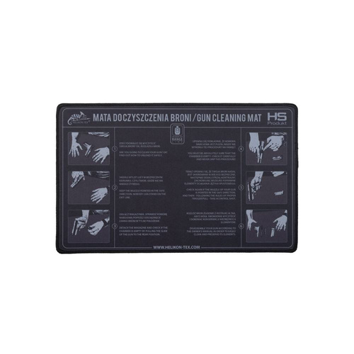Helikon - Килимок для чищення зброї - 40x25 см - чорний - AC-GCM-NN-01