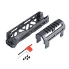 Kruk - Коротка рукавиця з короткою кришкою газової трубки - Чорна - CRC 1WBP042
