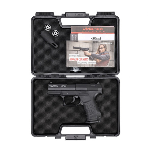 Umarex - Пневматичний пістолет CO2 Walther CO2 CP-99 - 4,5 мм - чорний - 412.00.00