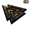 M-Tac - 3D Нашивка з ПВХ Valknut - чорний / Coyote - 51161205
