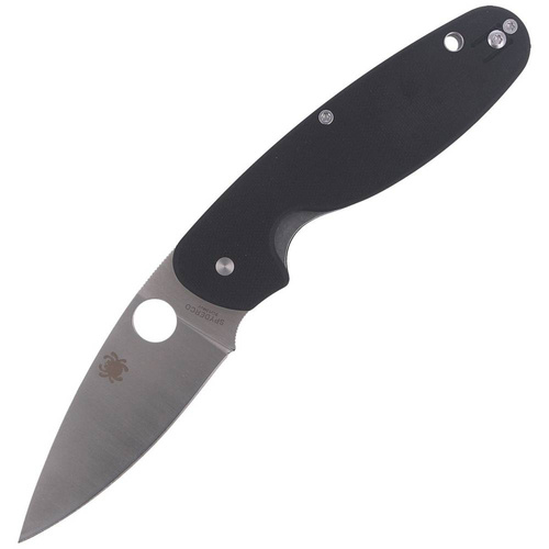 Spyderco - Nóż EDC Emphasis G-10 - Plain - Чорний - C245GP