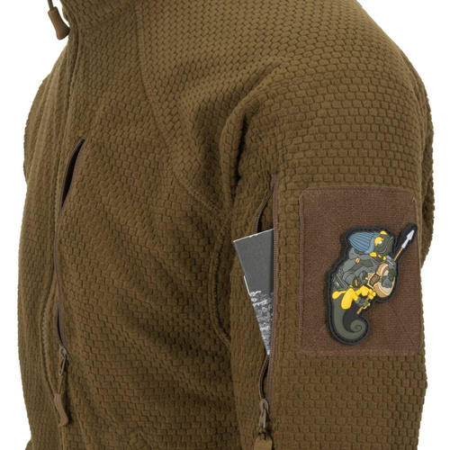 Helikon - Толстовка Alpha Tactical Grid Fleece Sweatshirt - темно-синій - BL-ALT-FG-37
