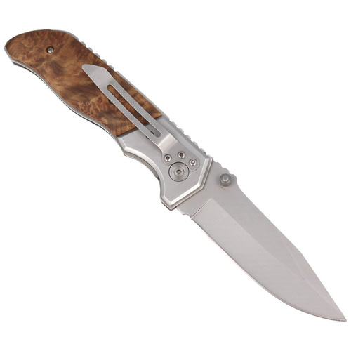 Herbertz - Walnut Folder Clip Point - 232313
