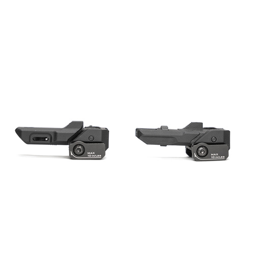 Strike Industries - Strike Polymer Backup Sights - складні - Picatinny - чорний - SI-SPBUS