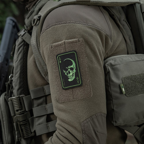 M-Tac - Morale Patch Face of War - Cordura - Чорний/Зелений - 51389201