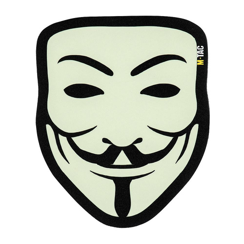 M-Tac - Нашивка Morale Patch Anonymous - чорний / GID - 51313299
