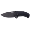 LionSteel - Тактичний ніж KUR - Sleipner - Black - KUR BBK