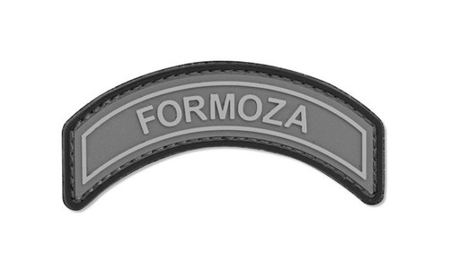 101 Інкорпорейтед. - 3D нашивка - напис Formosa - сірий - 444130-7027