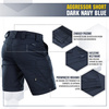 M-Tac - Тактичні шорти Aggressor - Polycotton - Rip-Stop - Dark Navy Blue - 20018015.