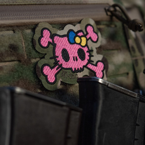 M-Tac - Нашивка Kitty Pink - Вишивка - Жовто-блакитний бант - MultiCam - 51393008