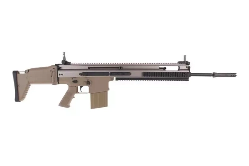 WE - Карабін-репліка карабіна AEG SCAR-H MK20 MOD 0 SSR - Tan - WET-01-005928