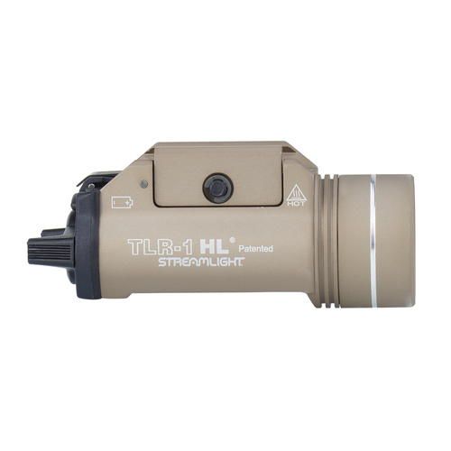 Streamlight - Тактичний збройовий ліхтар світлодіодний TLR-1 HL - 1000 лм - Picatinny - FDE - L-69266