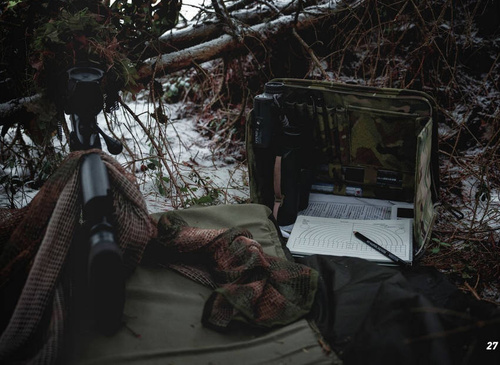 Modestone - Водонепроникний блокнот Sniper - 148 x 210 мм - зелений - SLOGC53SMIL