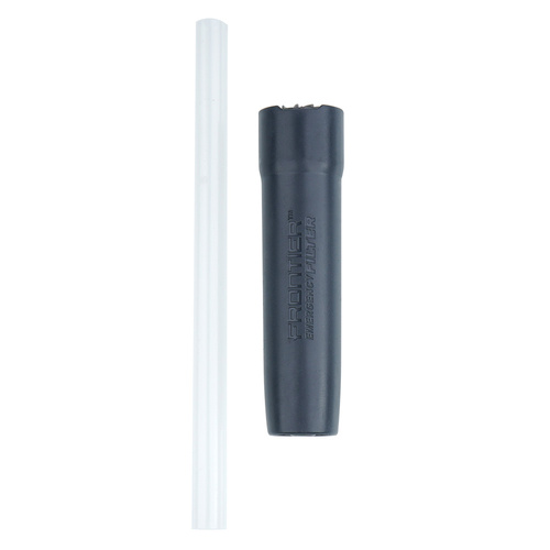 Aquamira - Фільтр для води Frontier Tactical Straw BLU Line - сірий - 67109