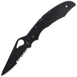 Spyderco - Складаний ніж Byrd Cara Cara™ 2 з нержавіючим чорним лезом - BY03BKPS2