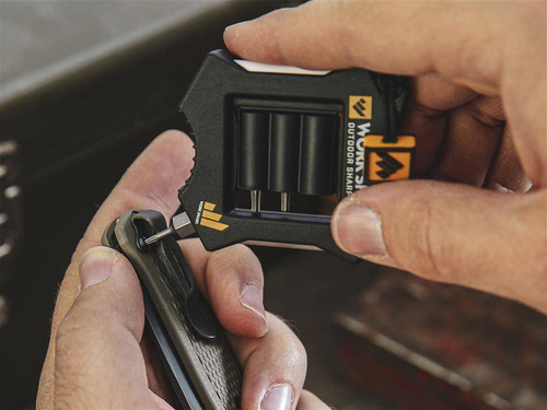 Work Sharp - Мікроточилка для ножів з набором насадок - чорна - WSEDCMCR-I