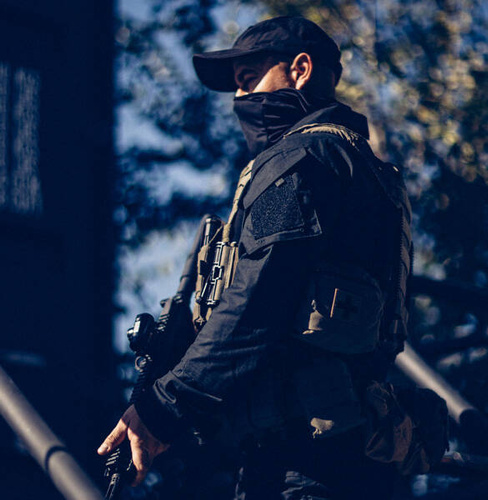 Helikon - Тактичний світшот Raid - Ріпстоп - 8 кишень - RAL 7013 - BL-RAD-SP-81