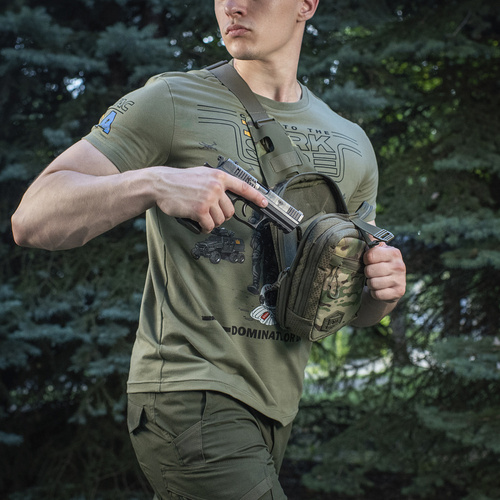 M-Tac - Сумка через плече з кобурою Elite Hex - Multicam / Ranger Green - 10175238