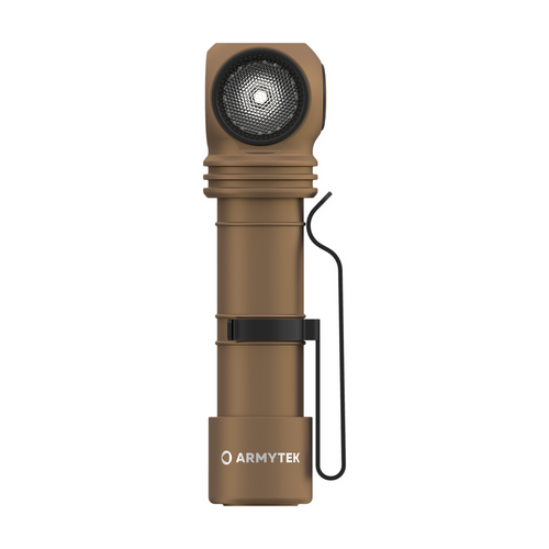 Armytek - Налобний ліхтар Wizard C2 Pro Max - Магнітний зарядний пристрій - 4000 лм - 21700 - Пісок - F06701CS