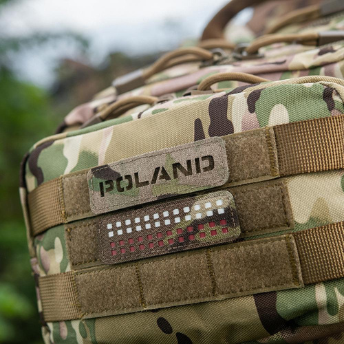 M-Tac - Нашивка Польща 25х80 - Laser Cut - Multicam - 51001008