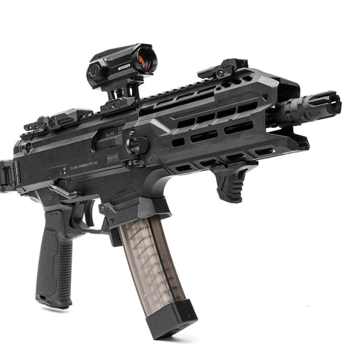 Strike Industries - Накладка на руку для CZ Scorpion EVO 3 - S1-3 - Polymer Extreme - чорний - SI-CEVO-POLY-HG-6-BK