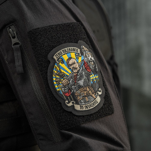M-Tac - Нашивка Zero Tolerance - Вишивка - Cordura 500D - Yellow/Blue - 51490002