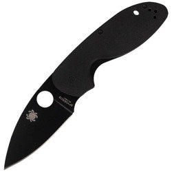Складаний ніж Spyderco - Efficient™ G-10 Black / Black Blade PlainEdge™ - C216GPBBK