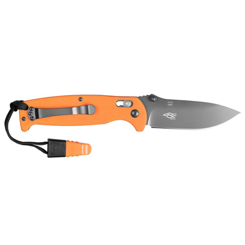 Ganzo - G7413 EDC Складаний ніж зі свистком - G-Lock - Помаранчевий - G7413-OR-WS