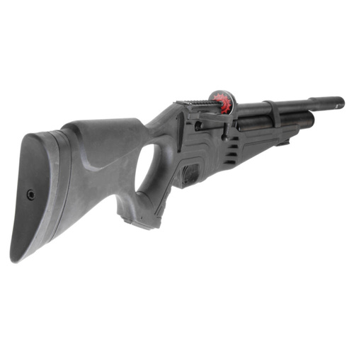 Hatsan - Пневматична пістолет PCP Flash 101 QE Set - 6,35 мм - чорний - FLASH 101 QE SET - FLASH 101 QE SET