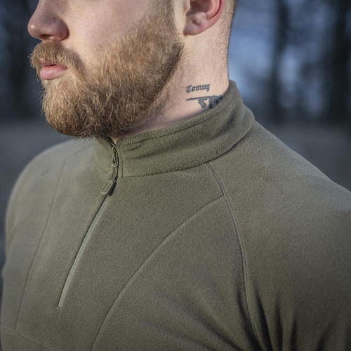 M-Tac - Військовий флісовий кардиган Delta Polartec Raglan - Dark Olive - 70022048.