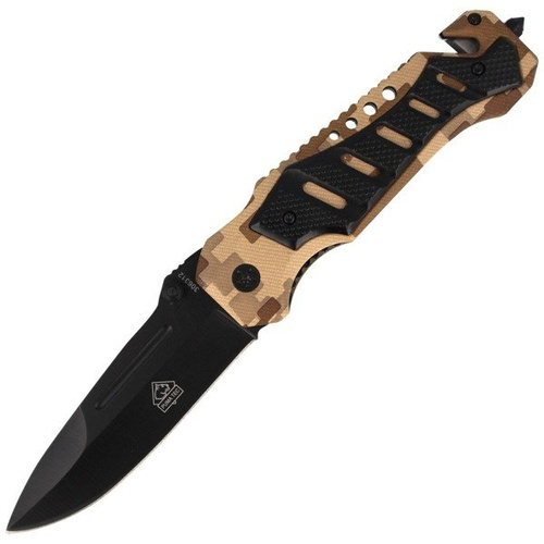 Puma - Solingen Camo Rescue Folder Knife - 306312