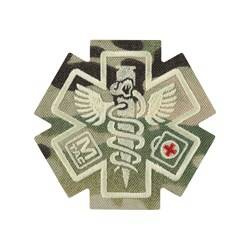 M-Tac - Медична нашивка з вишивкою Paramedic - Multicam - 51432008