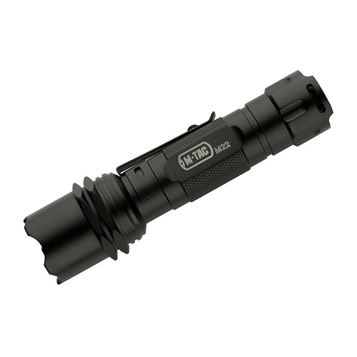 M-Tac - Світлодіодний ліхтар LED M22 - 250 lm - чорний - MTC-M22-C