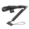 Cetacea Tactical - Повідок для знаряддя Plain Clothes Mini-Coil Lanyard - Чорний - TA-PCO-BLK