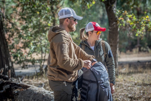 Helikon - Світшот флісовий кумулятивний - Taiga Green - BL-CMB-HF-09