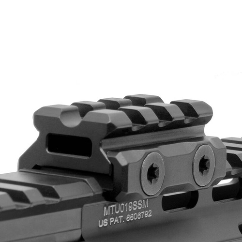 Leapers - Райзер UTG Super Slim 3 слотів - 0.5" - Чорний - MT-RSX5S