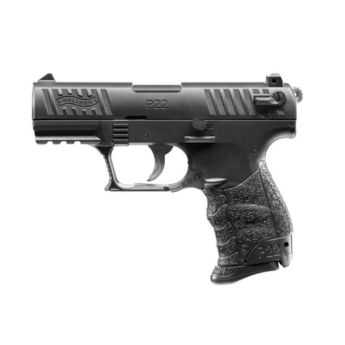 Walther - Копія пістолета P22Q - Пружина - 6 мм - Чорний - 2.5891