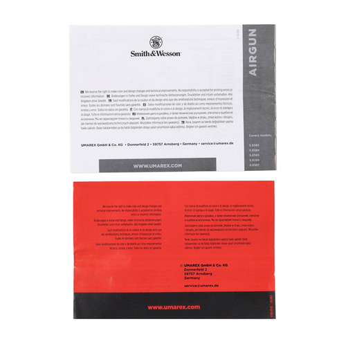 Umarex - Пневматичний пістолет Smith&Wesson M29 репліка - 4,5 мм BB - кобура з екошкіри - 2.6449 + 3.1613