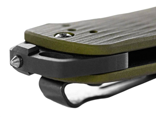 Benchmade - 537GY-1 Складаний тактичний ніж Bailout - CPM-M4 - зелений - 537GY-1