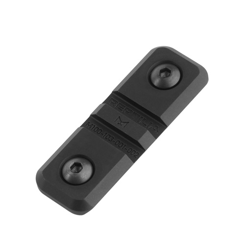 Reptilia - Алюмінієва планка Picatinny M-LOK Low Profile Rail LPR - Чорний - 100-255