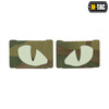M-Tac - Флуоресцентні нашивки Tiger Eyes Laser Cut - Para - MultiCam - 51140008