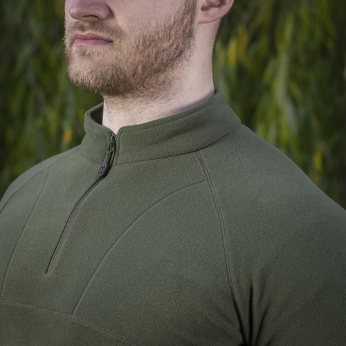 M-Tac - Тактичний флісовий кардиган Delta Polartec Raglan - армійський оливковий - 70022062 